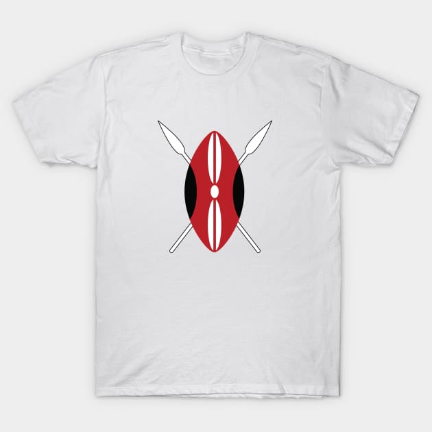 KENYA T-Shirt by Wickedcartoons